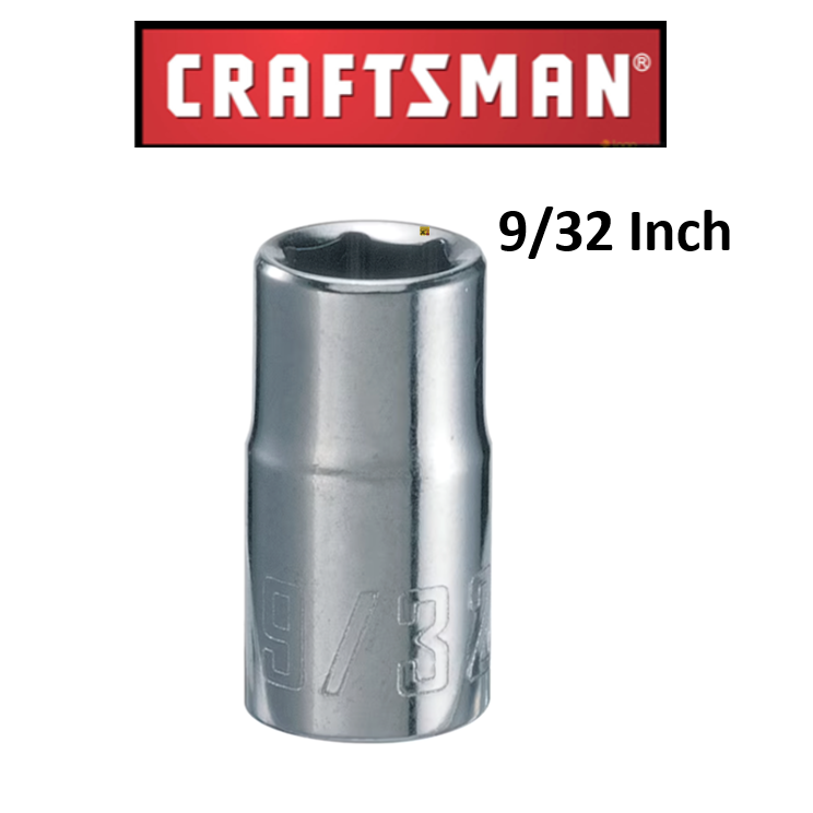 New Craftsman Socket CMMT 1/4 Drive Shallow Deep 6 pt Metric MM / Inch Choose Size