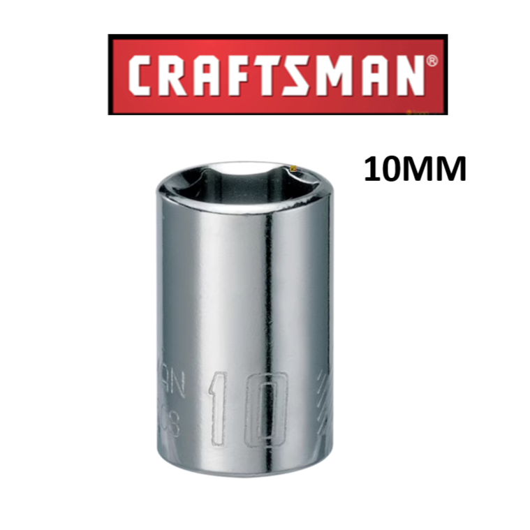 New Craftsman Socket CMMT 1/4 Drive Shallow Deep 6 pt Metric MM / Inch Choose Size