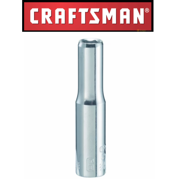 New Craftsman Socket CMMT 1/4 Drive Shallow Deep 6 pt Metric MM / Inch Choose Size