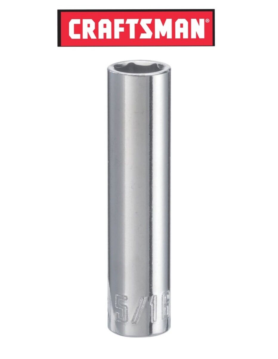 New Craftsman Socket CMMT 1/4 Drive Shallow Deep 6 pt Metric MM / Inch Choose Size