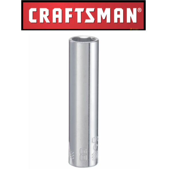 New Craftsman Socket CMMT 1/4 Drive Shallow Deep 6 pt Metric MM / Inch Choose Size