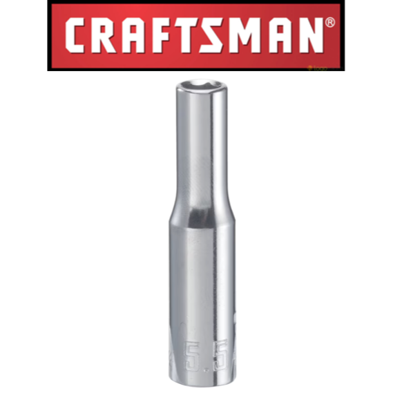 New Craftsman Socket CMMT 1/4 Drive Shallow Deep 6 pt Metric MM / Inch Choose Size