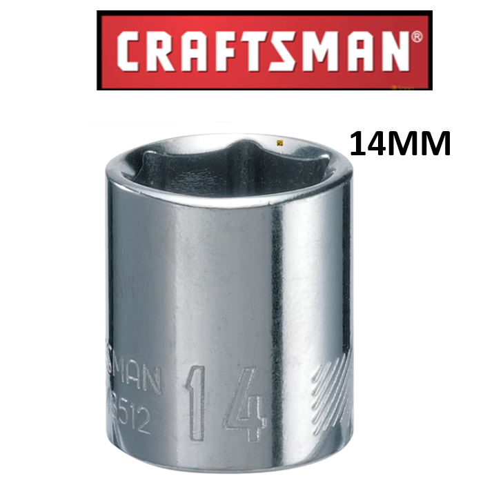 New Craftsman Socket CMMT 1/4 Drive Shallow Deep 6 pt Metric MM / Inch Choose Size