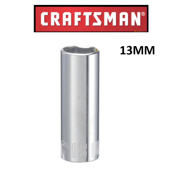New Craftsman Socket CMMT 1/4 Drive Shallow Deep 6 pt Metric MM / Inch Choose Size