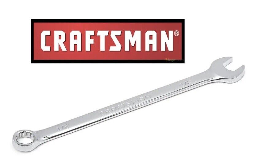New Craftsman Combination Wrench 12 Point SAE Standard Inch Polished Pick Size