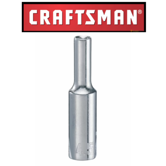 New Craftsman Socket CMMT 1/4 Drive Shallow Deep 6 pt Metric MM / Inch Choose Size