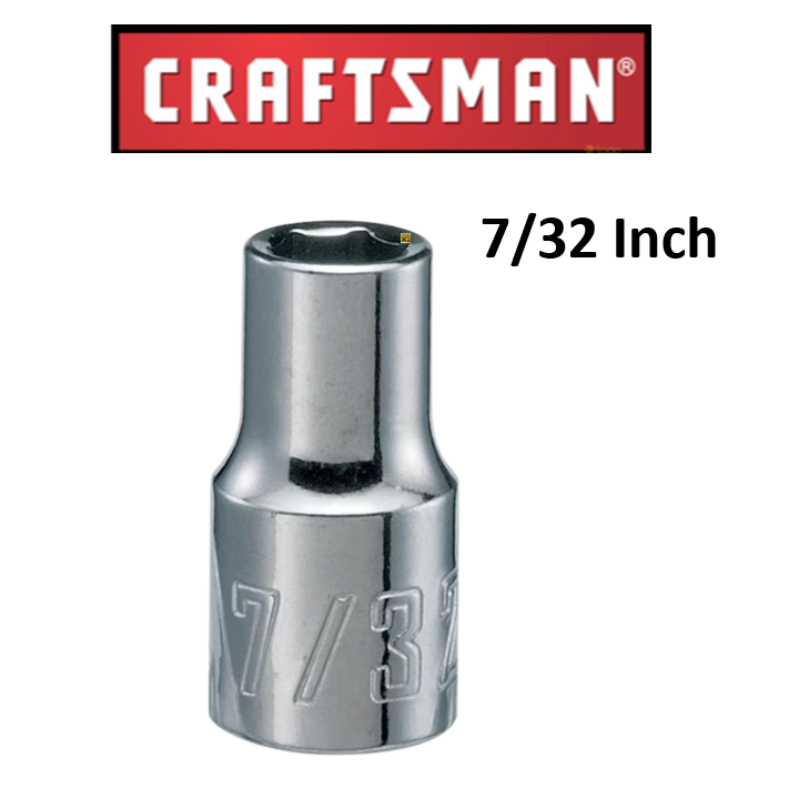 New Craftsman Socket CMMT 1/4 Drive Shallow Deep 6 pt Metric MM / Inch Choose Size