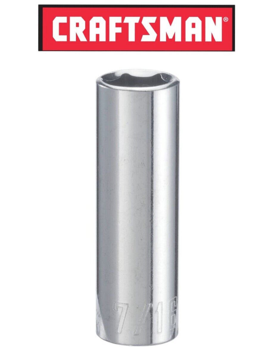 New Craftsman Socket CMMT 1/4 Drive Shallow Deep 6 pt Metric MM / Inch Choose Size