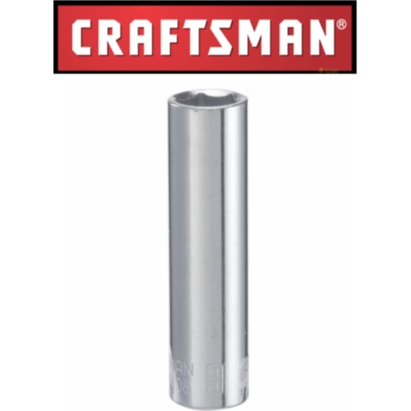 New Craftsman Socket CMMT 1/4 Drive Shallow Deep 6 pt Metric MM / Inch Choose Size