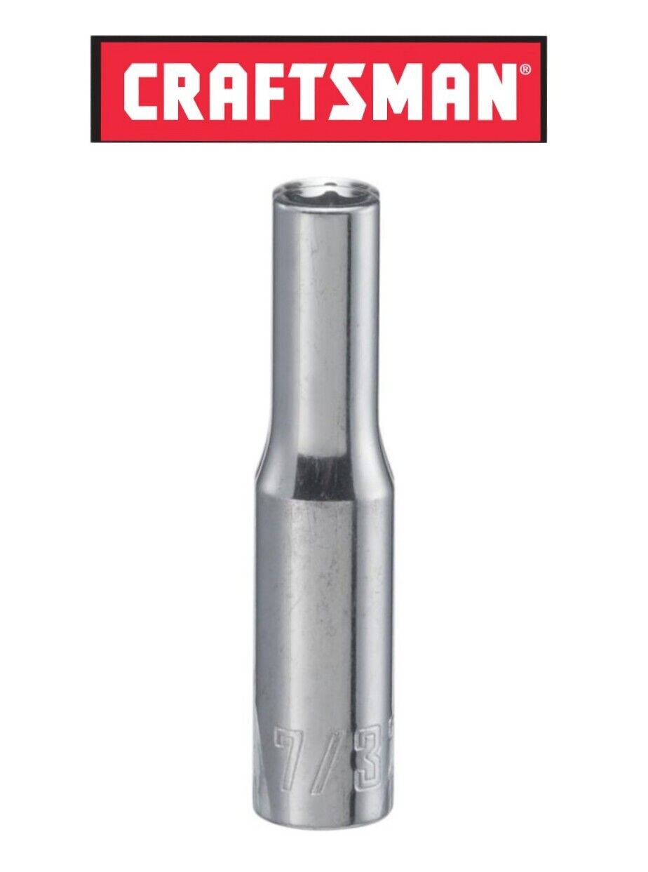 New Craftsman Socket CMMT 1/4 Drive Shallow Deep 6 pt Metric MM / Inch Choose Size