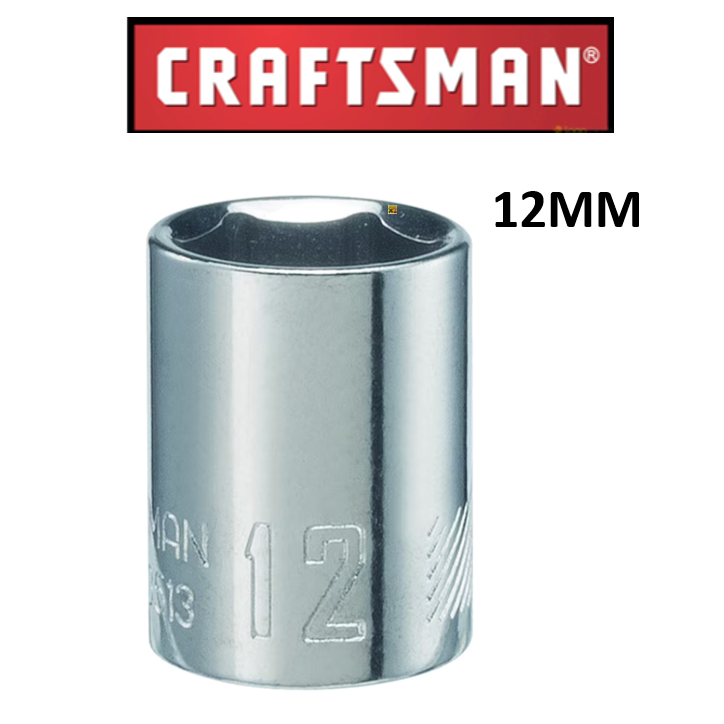 New Craftsman Socket CMMT 1/4 Drive Shallow Deep 6 pt Metric MM / Inch Choose Size