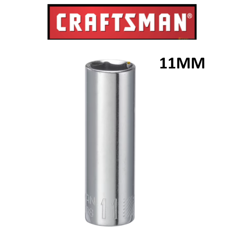 New Craftsman Socket CMMT 1/4 Drive Shallow Deep 6 pt Metric MM / Inch Choose Size