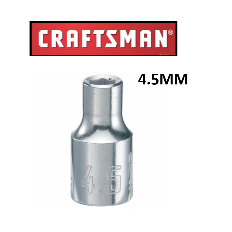 New Craftsman Socket CMMT 1/4 Drive Shallow Deep 6 pt Metric MM / Inch Choose Size