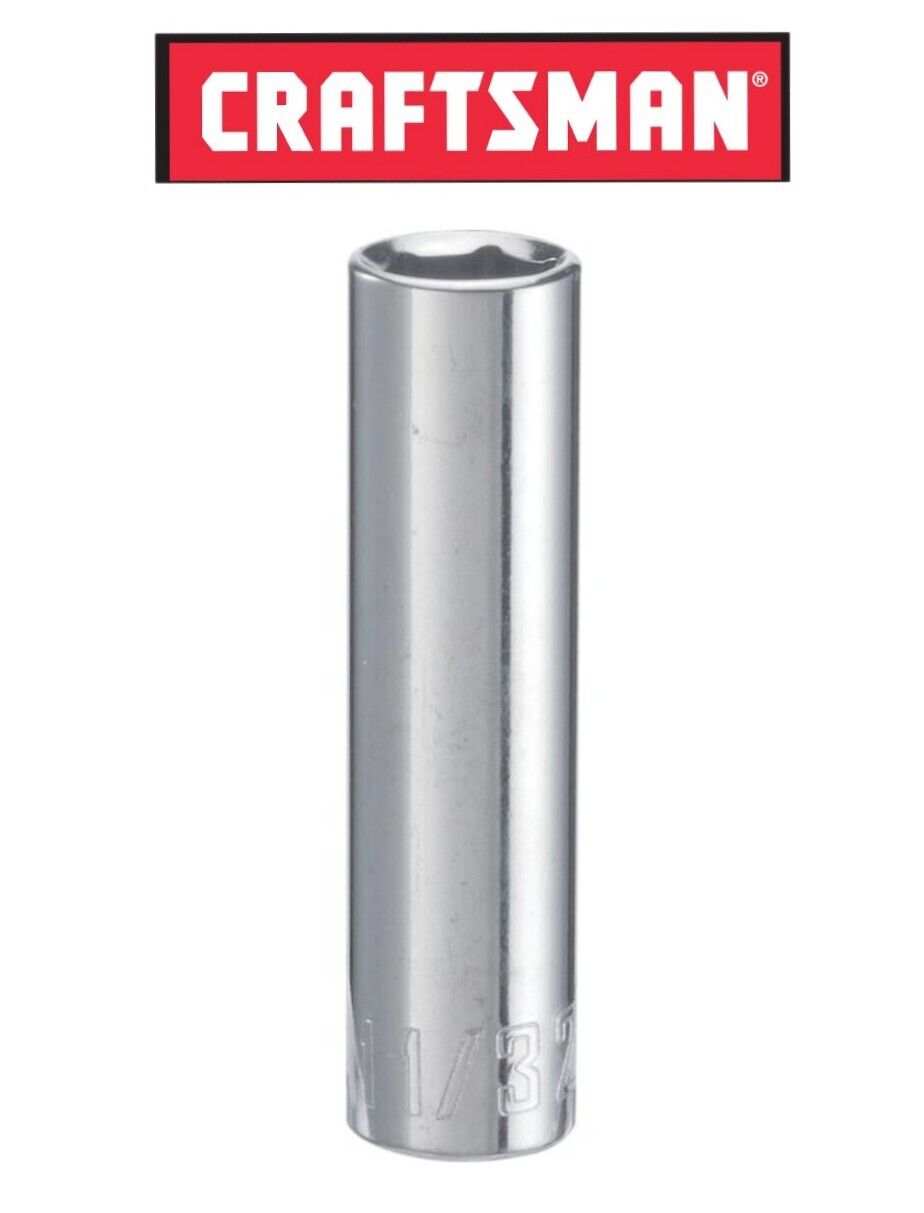 New Craftsman Socket CMMT 1/4 Drive Shallow Deep 6 pt Metric MM / Inch Choose Size