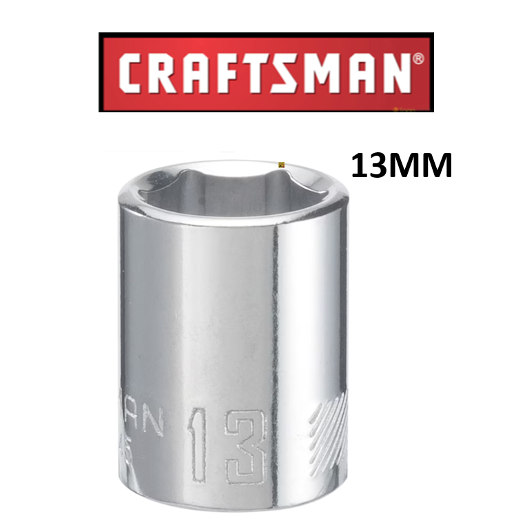 New Craftsman Socket CMMT 1/4 Drive Shallow Deep 6 pt Metric MM / Inch Choose Size