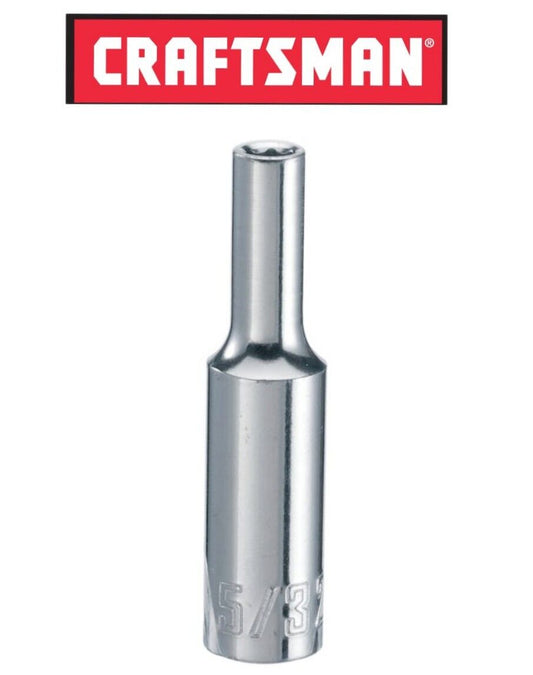 New Craftsman Socket CMMT 1/4 Drive Shallow Deep 6 pt Metric MM / Inch Choose Size