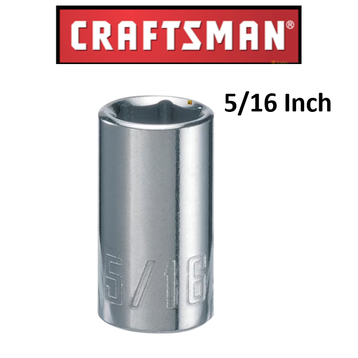 New Craftsman Socket CMMT 1/4 Drive Shallow Deep 6 pt Metric MM / Inch Choose Size