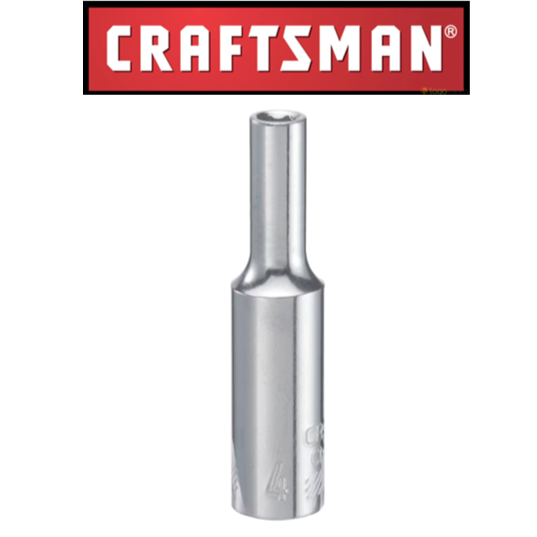 New Craftsman Socket CMMT 1/4 Drive Shallow Deep 6 pt Metric MM / Inch Choose Size