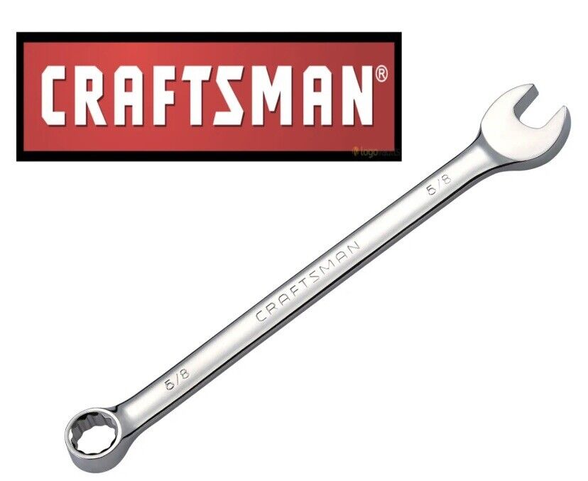 New Craftsman Combination Wrench 12 Point SAE Standard Inch Polished Pick Size