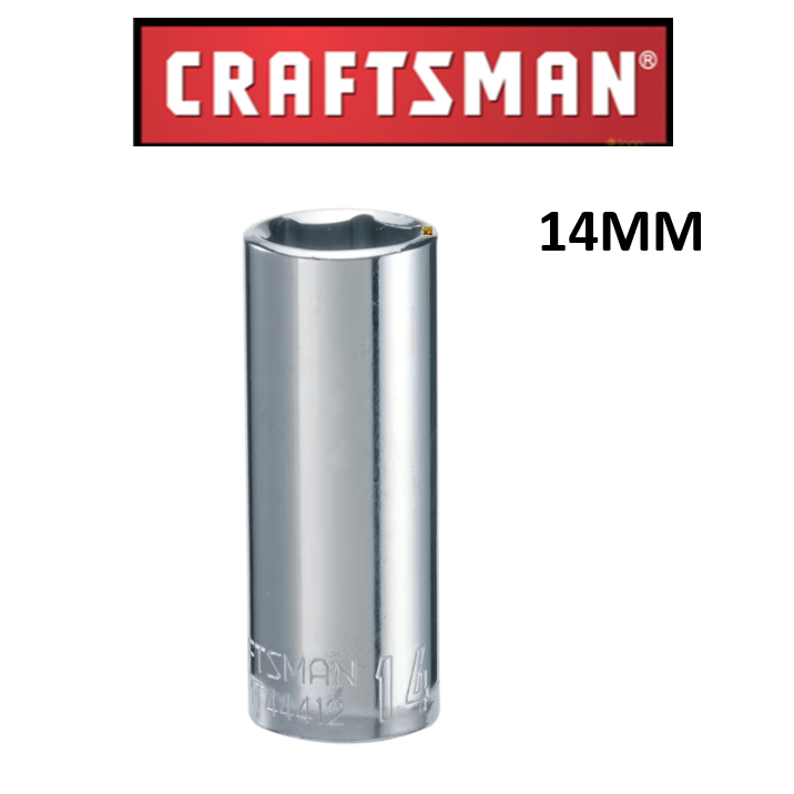 New Craftsman Socket CMMT 1/4 Drive Shallow Deep 6 pt Metric MM / Inch Choose Size