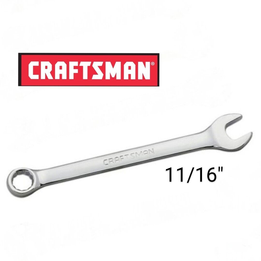 New Craftsman Combination Wrench 12 Point SAE Standard Inch Polished Pick Size