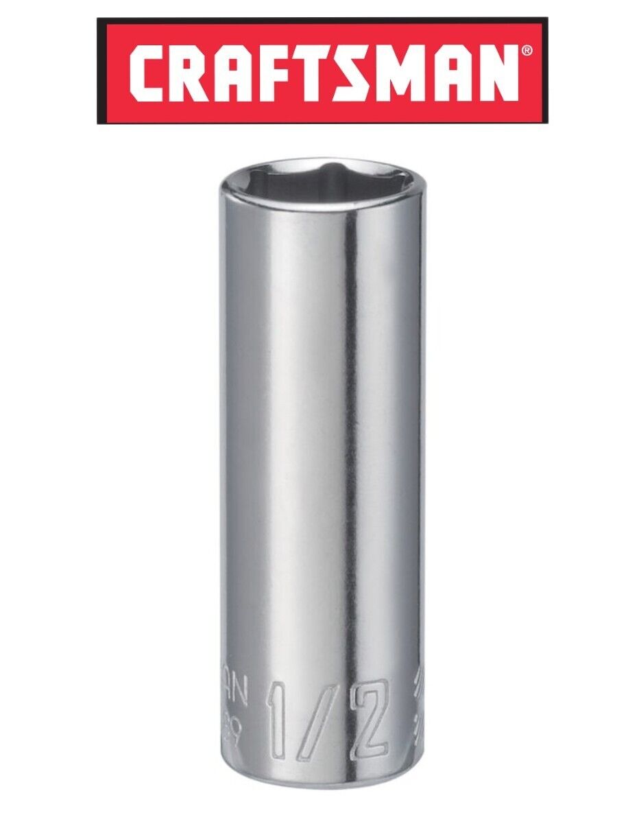 New Craftsman Socket CMMT 1/4 Drive Shallow Deep 6 pt Metric MM / Inch Choose Size